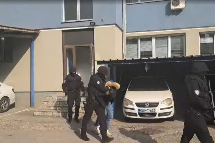 Hapšenje Emir Zahirović pljačkao pumpe Foto ATV Printskrin