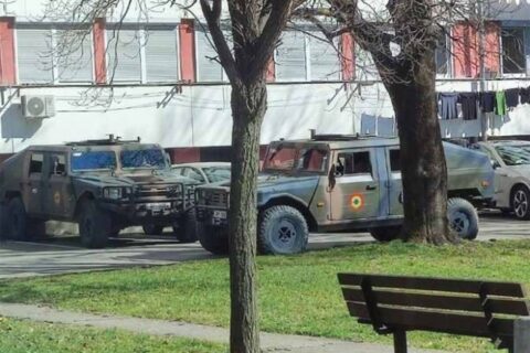 Eufor na ulicama Banjaluke Foto RTRS