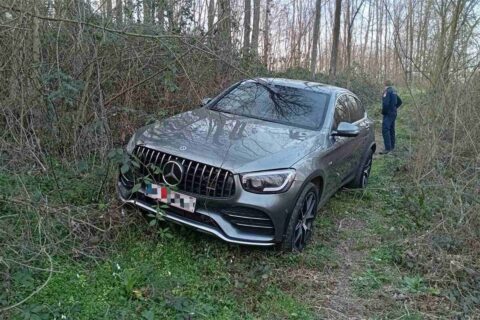 Ukradeni mercedes / Policijska Uprava Prijedor