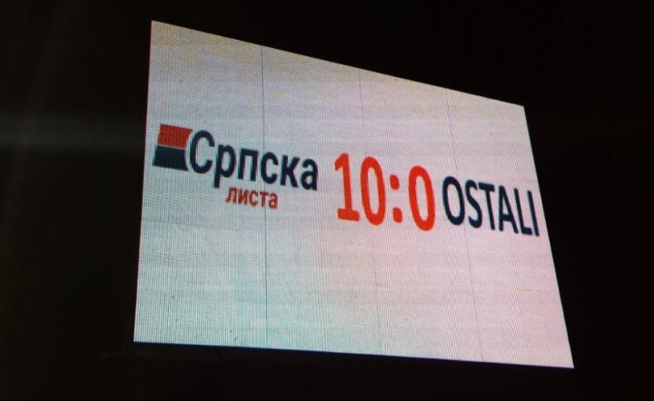 srpska lista 10:0 foto balkanfacts