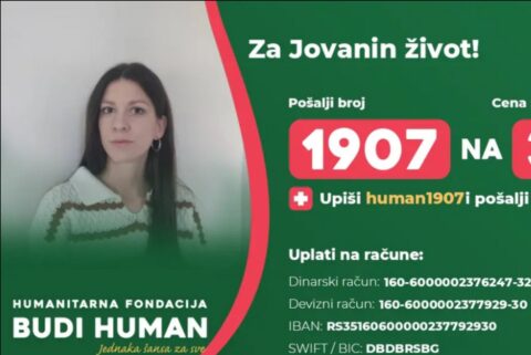 Jovana Foto printscreen fondacija Budi human
