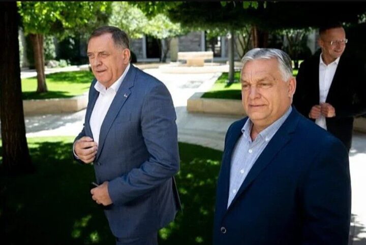Milorad Dodik i Viktor Orban Foto: Instagram/orbanviktor