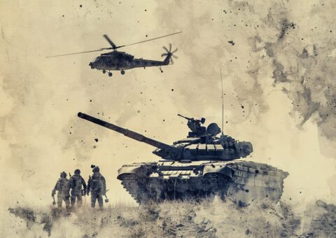 Rat Rusija Ukrajina foto ilustracija