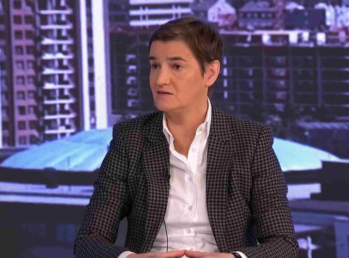 Ana Brnabic Foto Printskrin