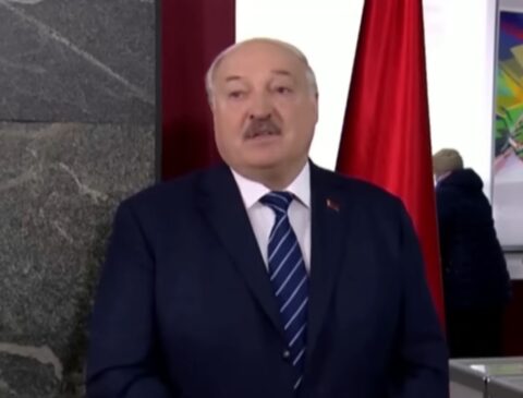 Aleksandar Lukašenko Foto Printskrin BBC news