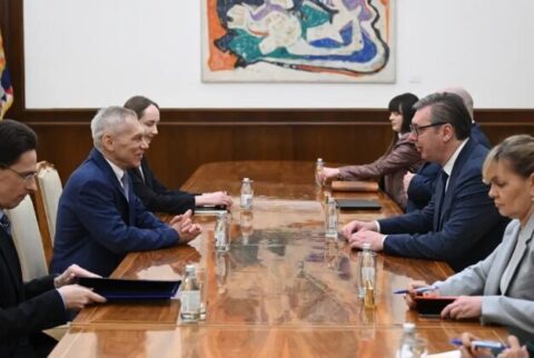 Vučić sa Harčenkom / Printskrin / Instagram