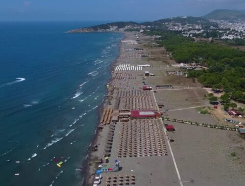 Velika plaža Ulcinj Foto Printskrin
