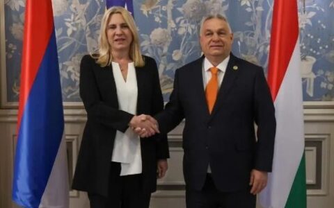 Željka Cvijanović i Viktor Orban / Printskrin / Instagram