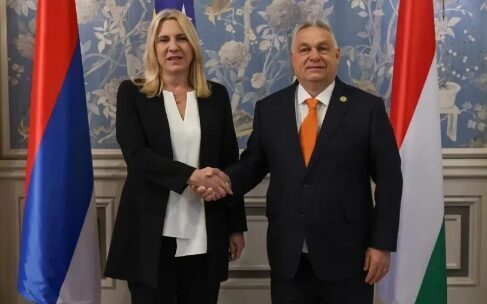 Željka Cvijanović i Viktor Orban / Printskrin / Instagram