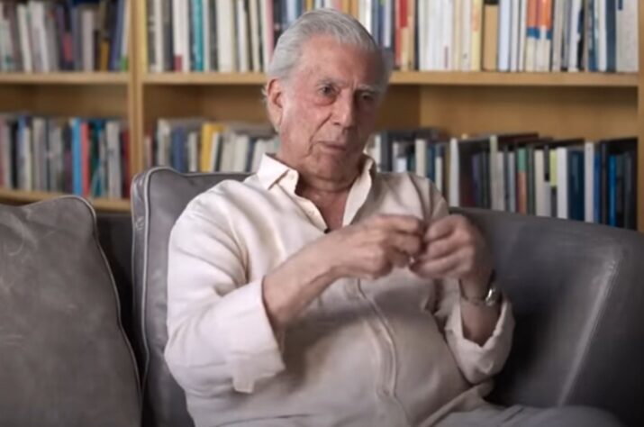 Mario Vargas Ljosa / Printskrin / Jutjub