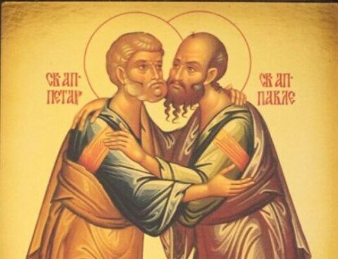 Sveti Apostoli Petar i Pavle Ikona
