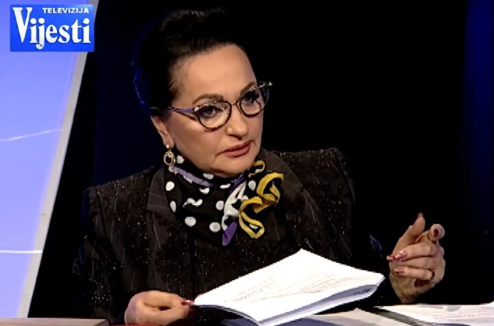 Vesna Medenica printscreen/Youtube/Vijesti Online