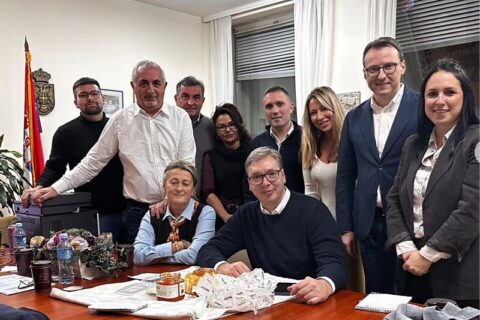 Vučić Srpska lista Foto: Instragram/@buducnostsrbijeav