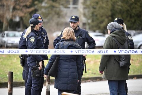 Zagreb tragedija škola Policija Hrvatska profimedia-Damir Krajac / imago stock&people / Profimedia