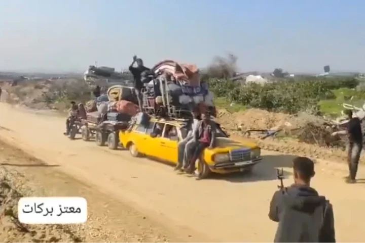 Automobil merceses Gaza foto printskrin