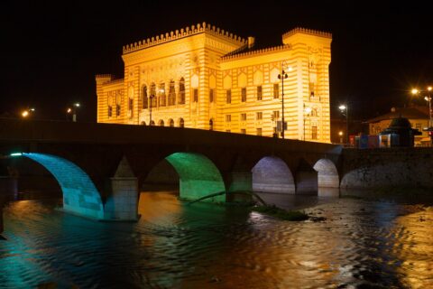 Sarajevo u noći