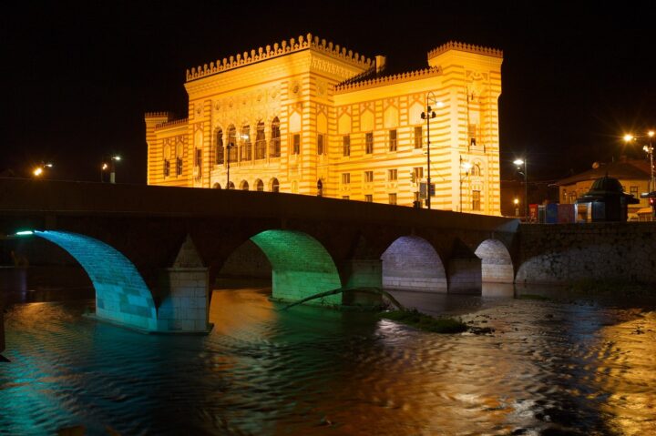Sarajevo u noći
