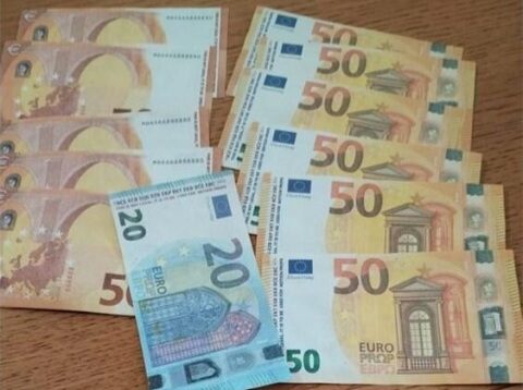 Euro euri novac falš Foto Foto Policijska uprava šibensko-kninska