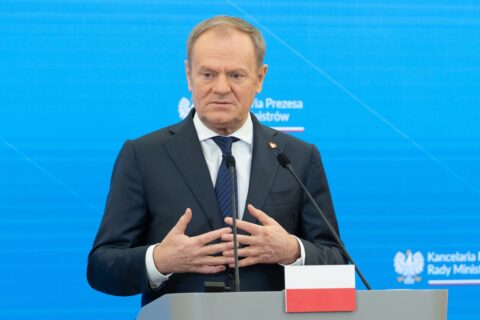 Donald Tusk Foto Marek Antoni Iwanczuk / Zuma Press / Profimedia