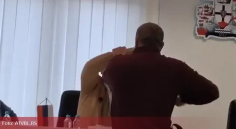 Bileća sukob odbornika Foto ATVB