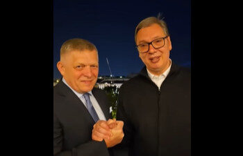Robert Fico i Aleksandar Vucic